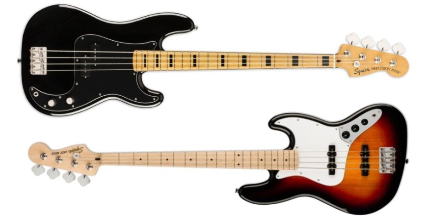 Precision Bass vs Jazz Bass: origens e diferenças 