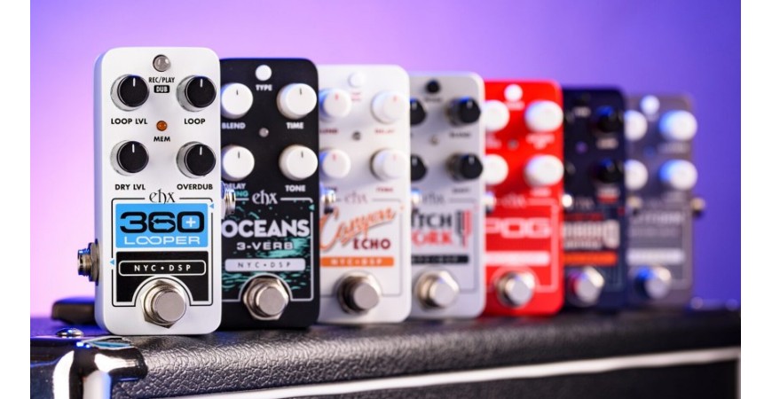 Pedais de efeitos Electro-Harmonix: tradição em revolução