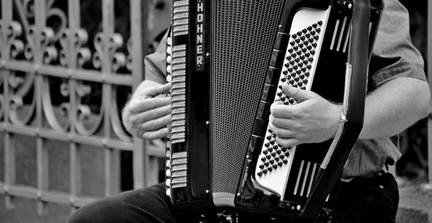 Concertinas e Acordeões, de teclas e botões