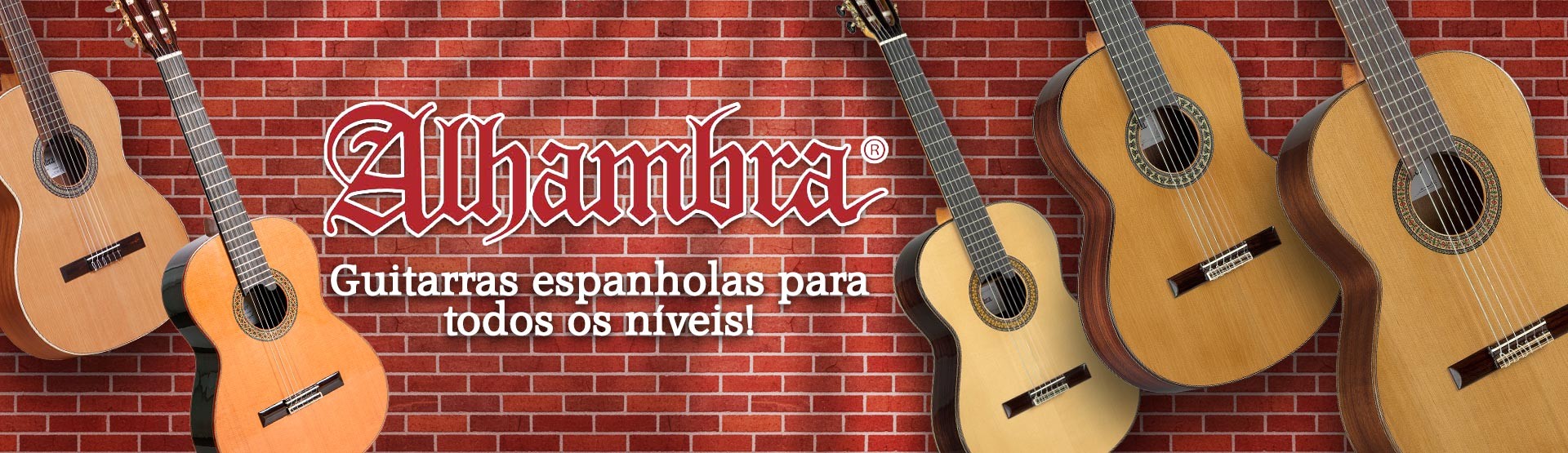 Alhambra - Guitarras espanholas para todos os níveis!