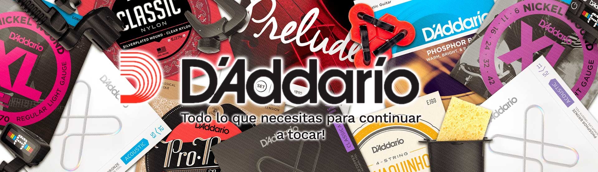 D'addario - Todo lo que nesecita para continuar a tocar!