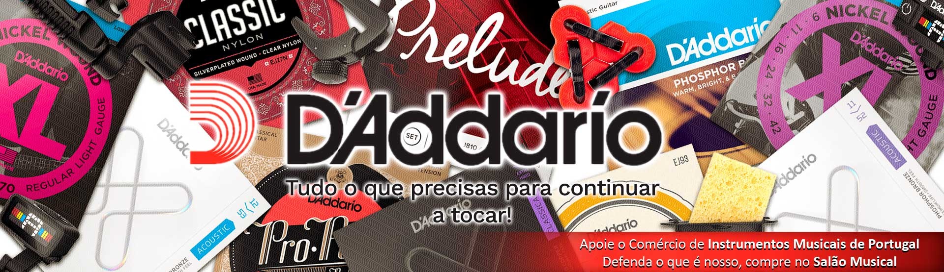 D'addario - Tudo o que precisa para continuar a tocar!