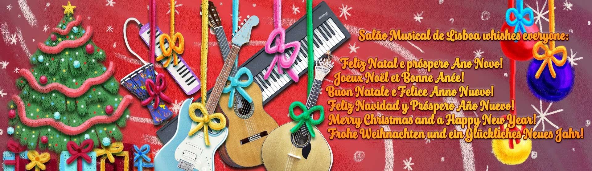 Salão Musical de Lisboa wishes everyone a Merry Christmas and a Happy New Year!