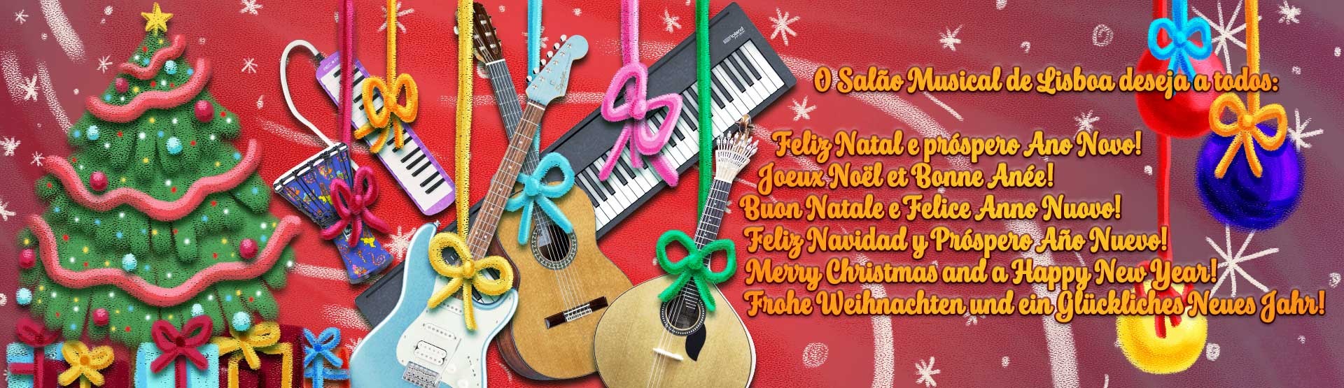 O Salão Musical de Lisboa deseja a todos um Feliz Natal e Próspero Ano Novo!